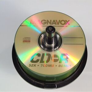 Magnavox CD-R 30 Pack 80 Min Recordable CD